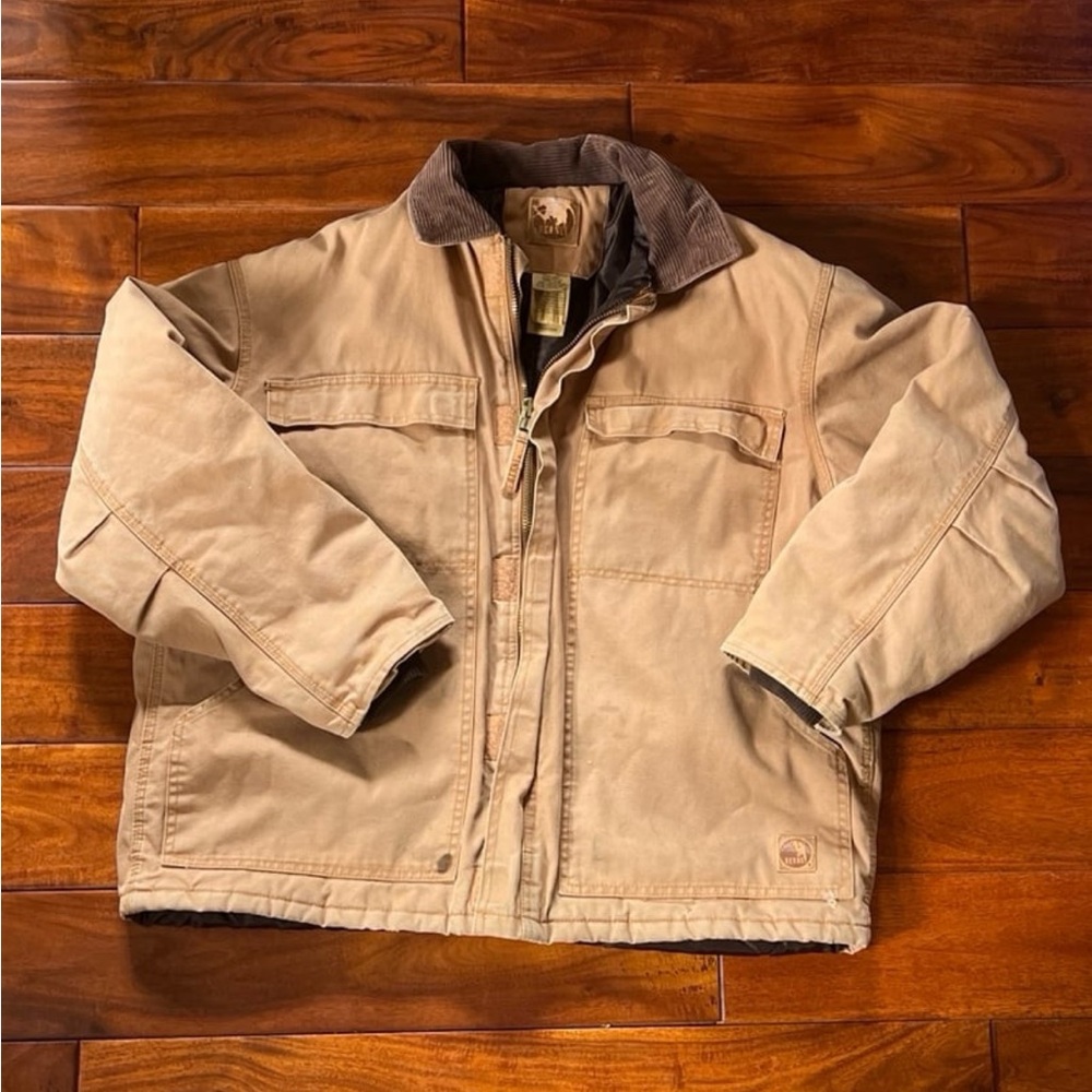 Vintage Berne Insulated Canvas Work Jacket